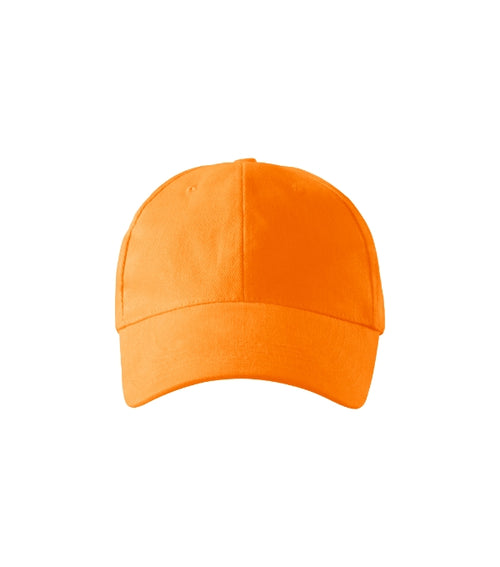 6P 305 Čiapka unisex — mandarínková oranžová