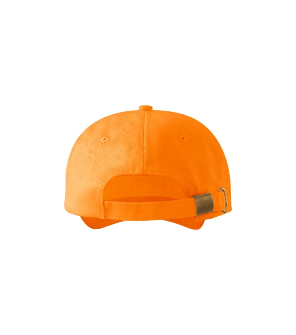 6P 305 Čiapka unisex — mandarínková oranžová