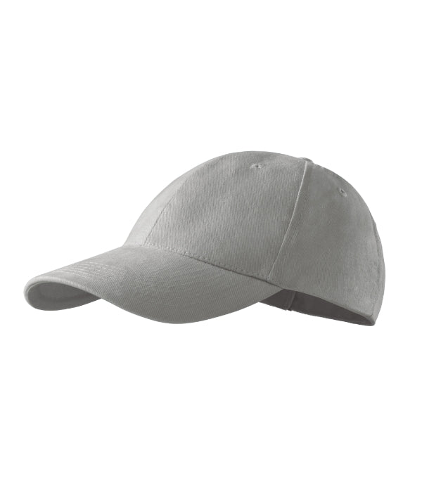 6P 305 Čiapka unisex — svetlá starostrieborná