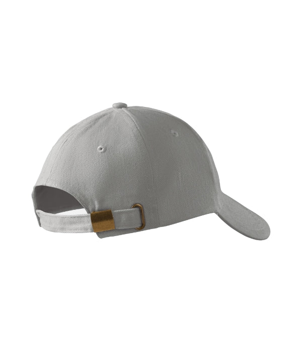 6P 305 Čiapka unisex — svetlá starostrieborná