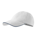 Sandwich 6P 306 Čiapka unisex — biela