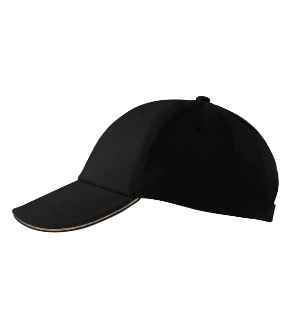 Sandwich 6P 306 Čiapka unisex — čierna