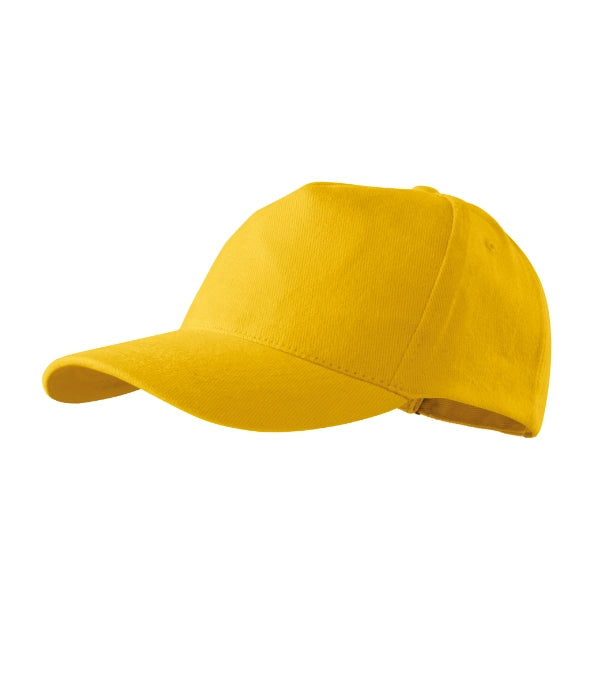 5P 307 Čiapka unisex — žltá