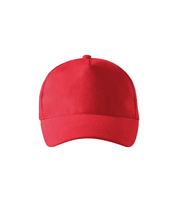 5P 307 Čiapka unisex — červená