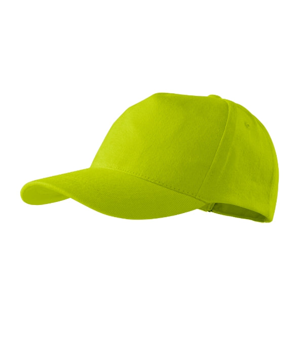 5P 307 Čiapka unisex — limetková