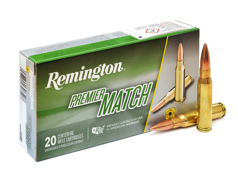 .308 Winchester Remington Premier Match Sierra MatchKing 168gr/10,89g OTM