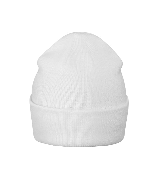 Beanie 315 Čiapka unisex — biela