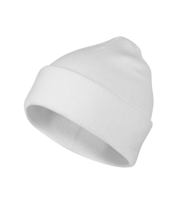 Beanie 315 Čiapka unisex — biela
