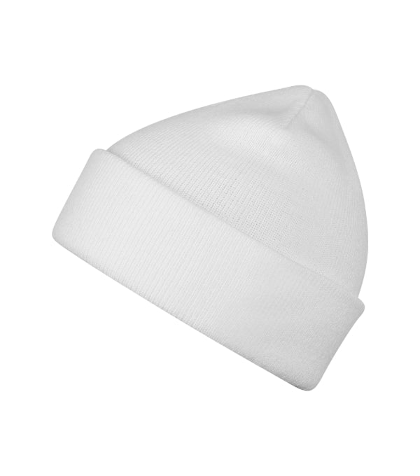 Beanie 315 Čiapka unisex — biela