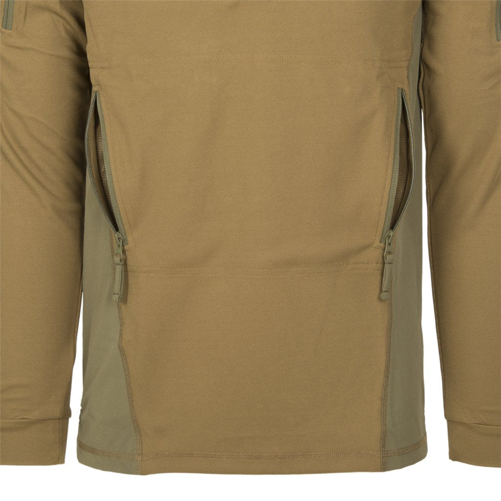 RANGE HOODIE - TopCool - Olive Green/Black — Helikon-Tex