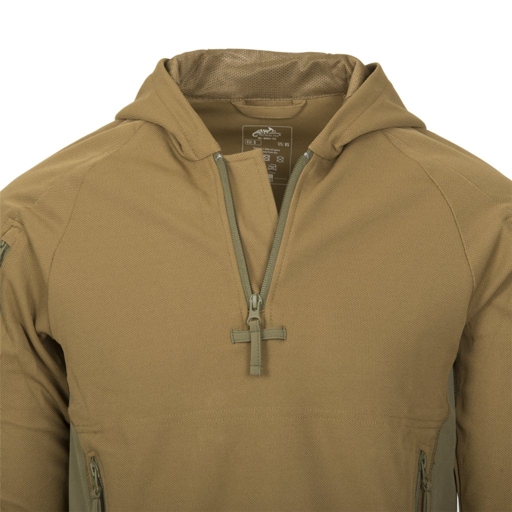 RANGE HOODIE - TopCool - Coyote/Adaptive Green — Helikon-Tex