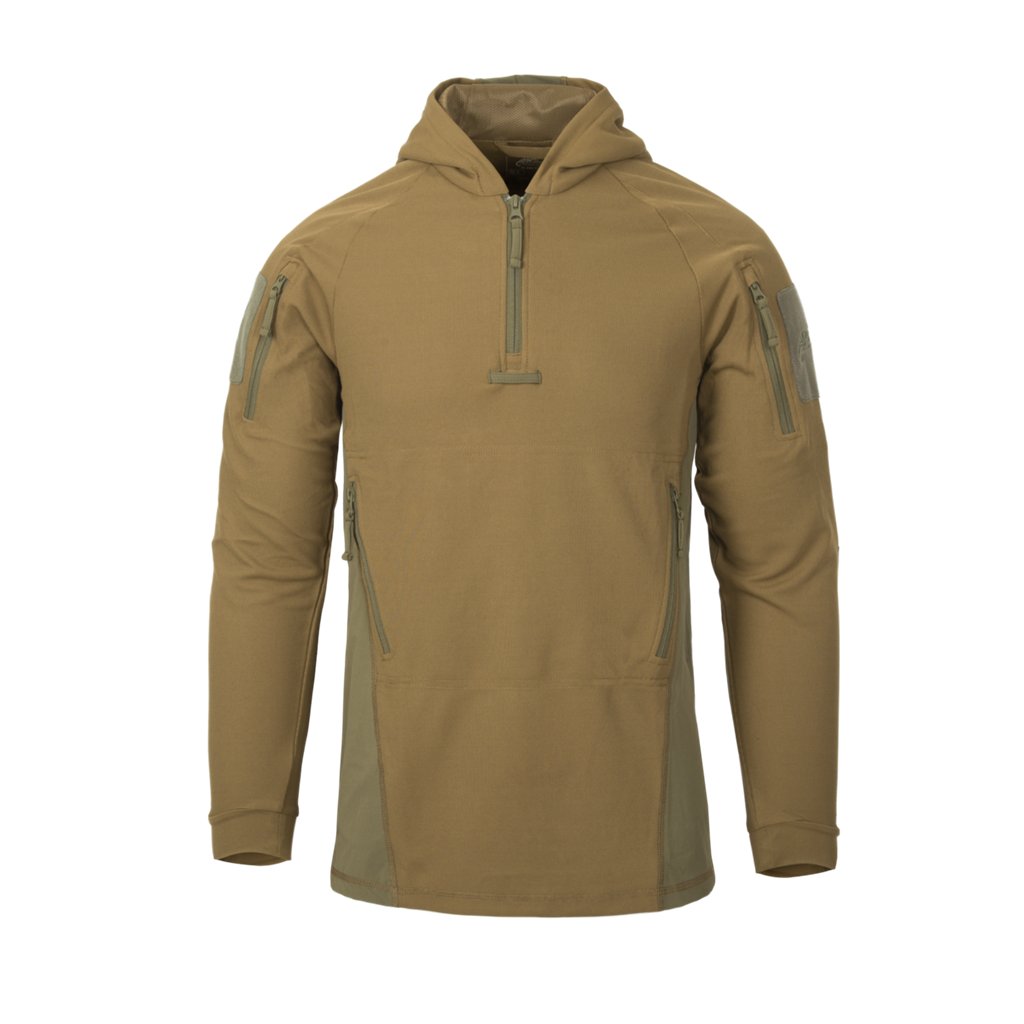 RANGE HOODIE - TopCool - Coyote/Adaptive Green — Helikon-Tex