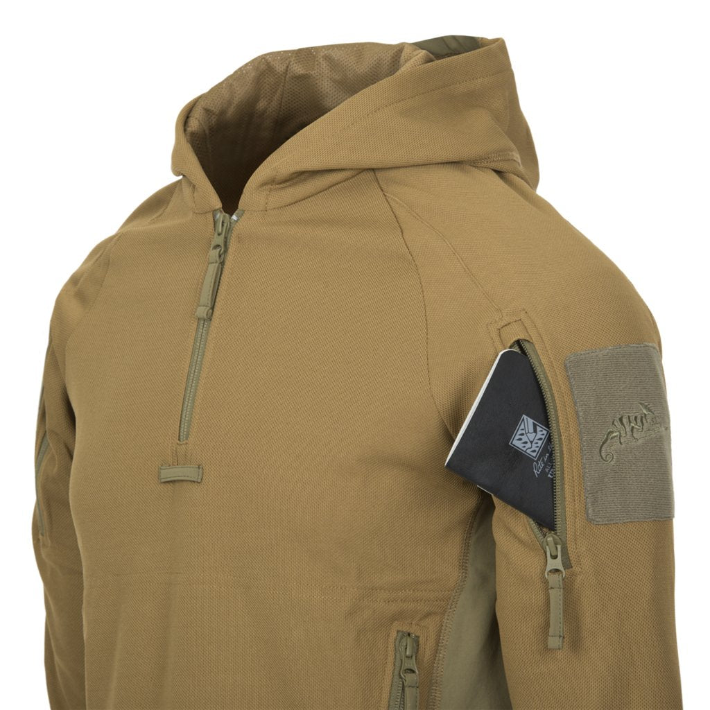 RANGE HOODIE - TopCool - Shadow Grey/Black — Helikon-Tex