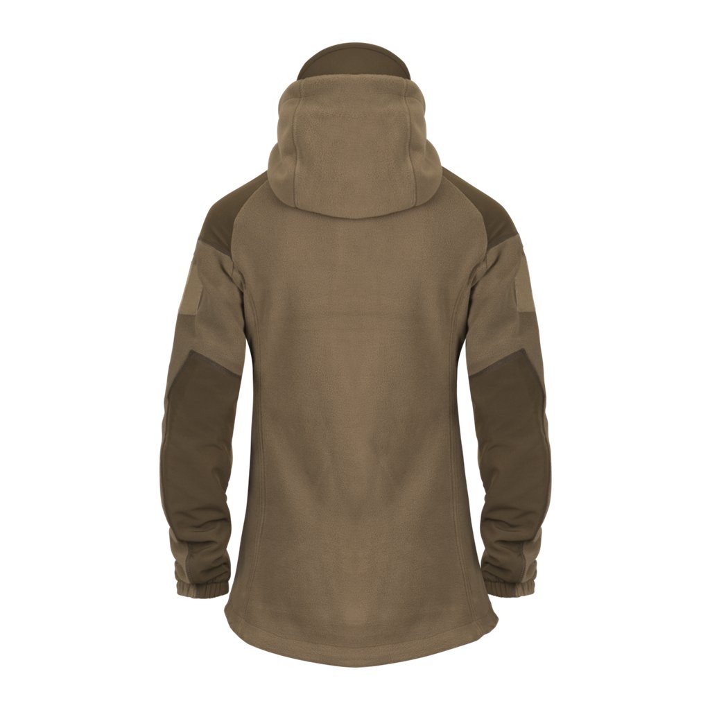 Women's CUMULUS® Jacket - Double Fleece - Coyote — Helikon-Tex