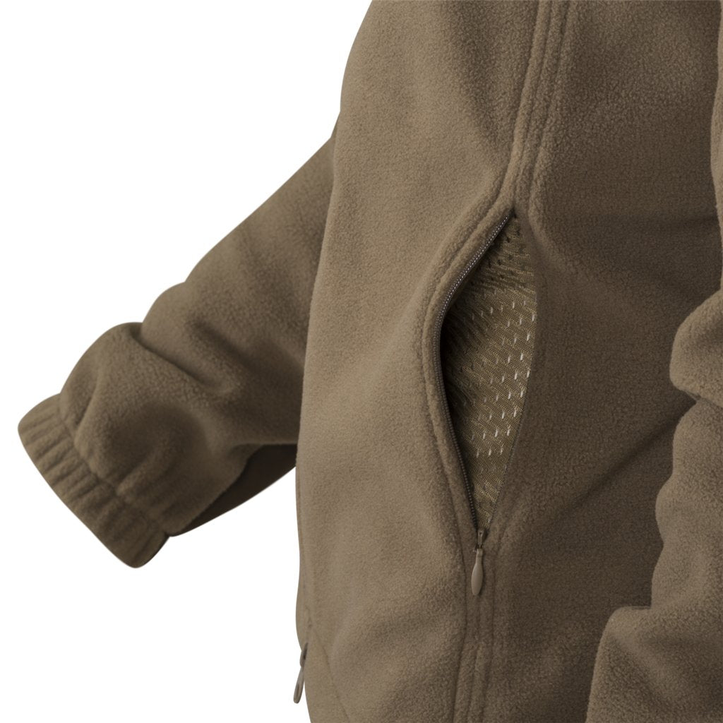 Women's CUMULUS® Jacket - Double Fleece - Coyote — Helikon-Tex
