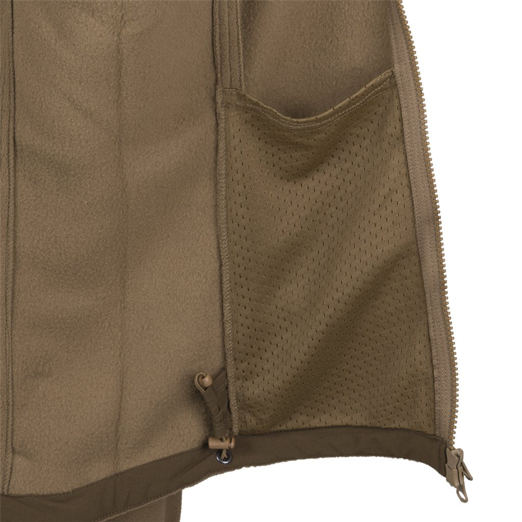 Women's CUMULUS® Jacket - Double Fleece - Coyote — Helikon-Tex