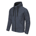 Covert Tactical Hoodie (FullZip)® - Melange Blue — Helikon-Tex
