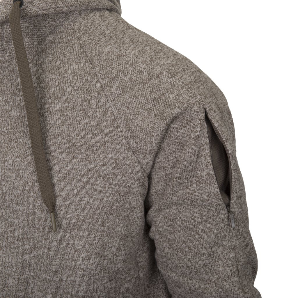 Covert Tactical Hoodie (FullZip)® - Melange Blue — Helikon-Tex