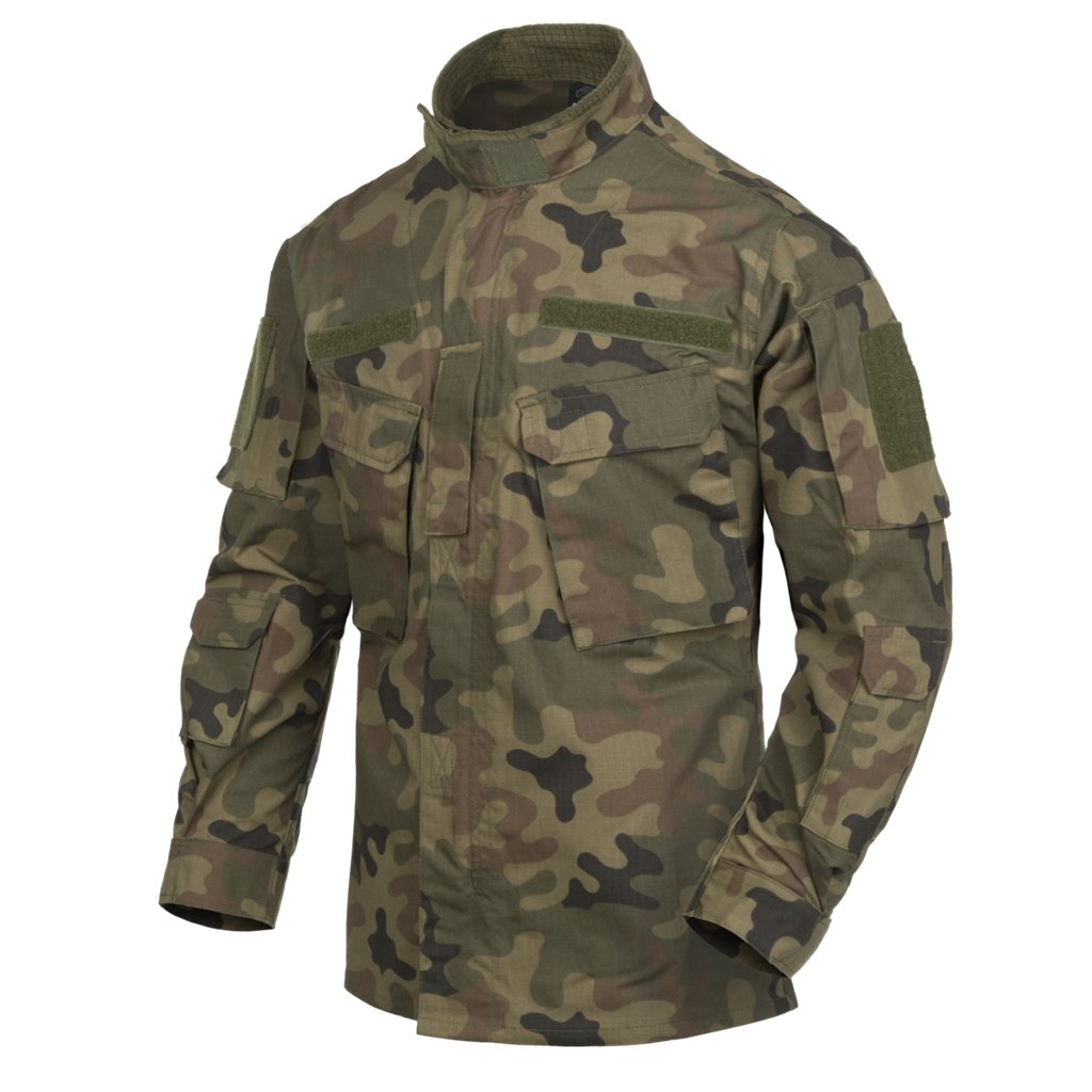 CPU® Shirt - PolyCotton Ripstop - PL Woodland — Helikon-Tex