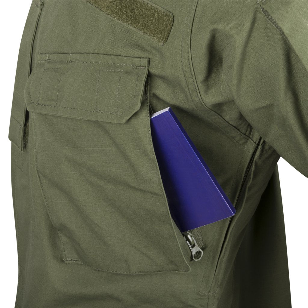 CPU® Shirt - PolyCotton Ripstop - Shadow Grey — Helikon-Tex