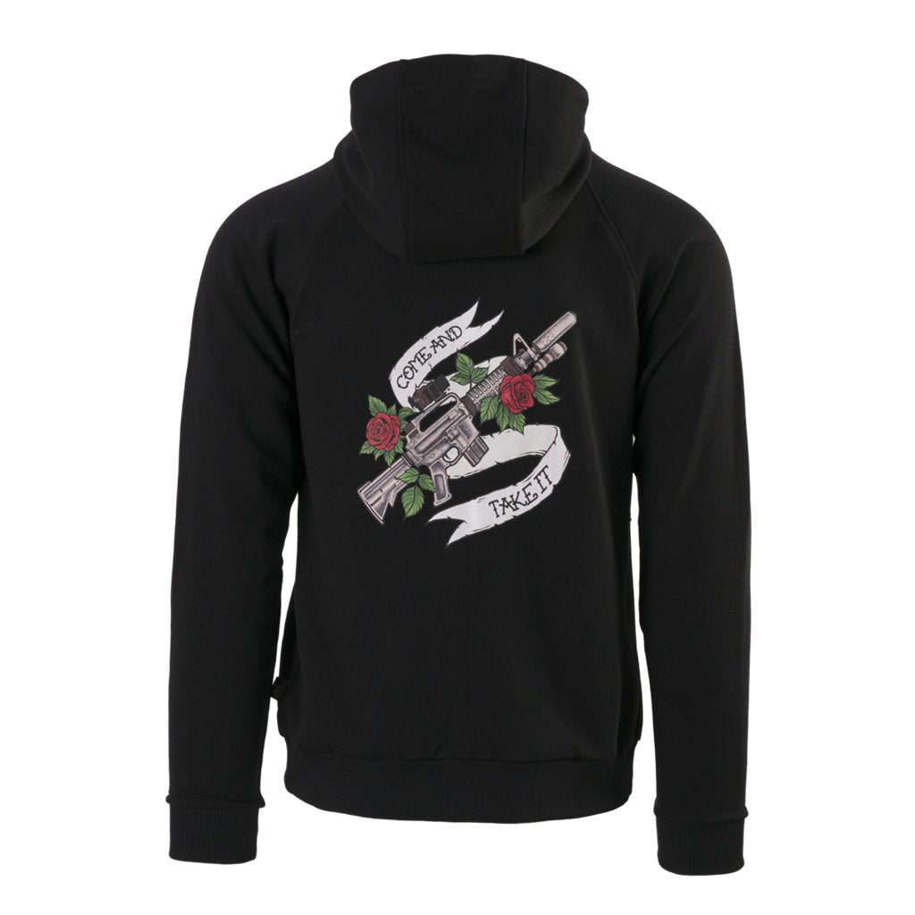Come and take it Hoodie - Fullzip - Black — Helikon-Tex