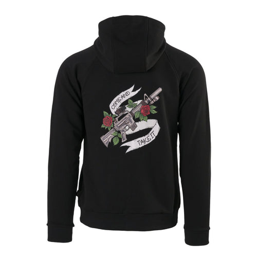 Come and take it Hoodie - Fullzip - Black — Helikon-Tex
