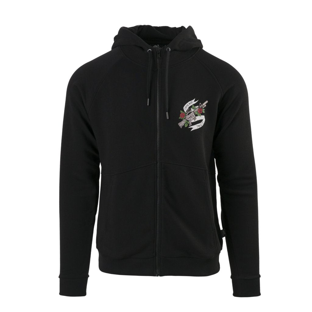 Come and take it Hoodie - Fullzip - Mid Grey Melange — Helikon-Tex