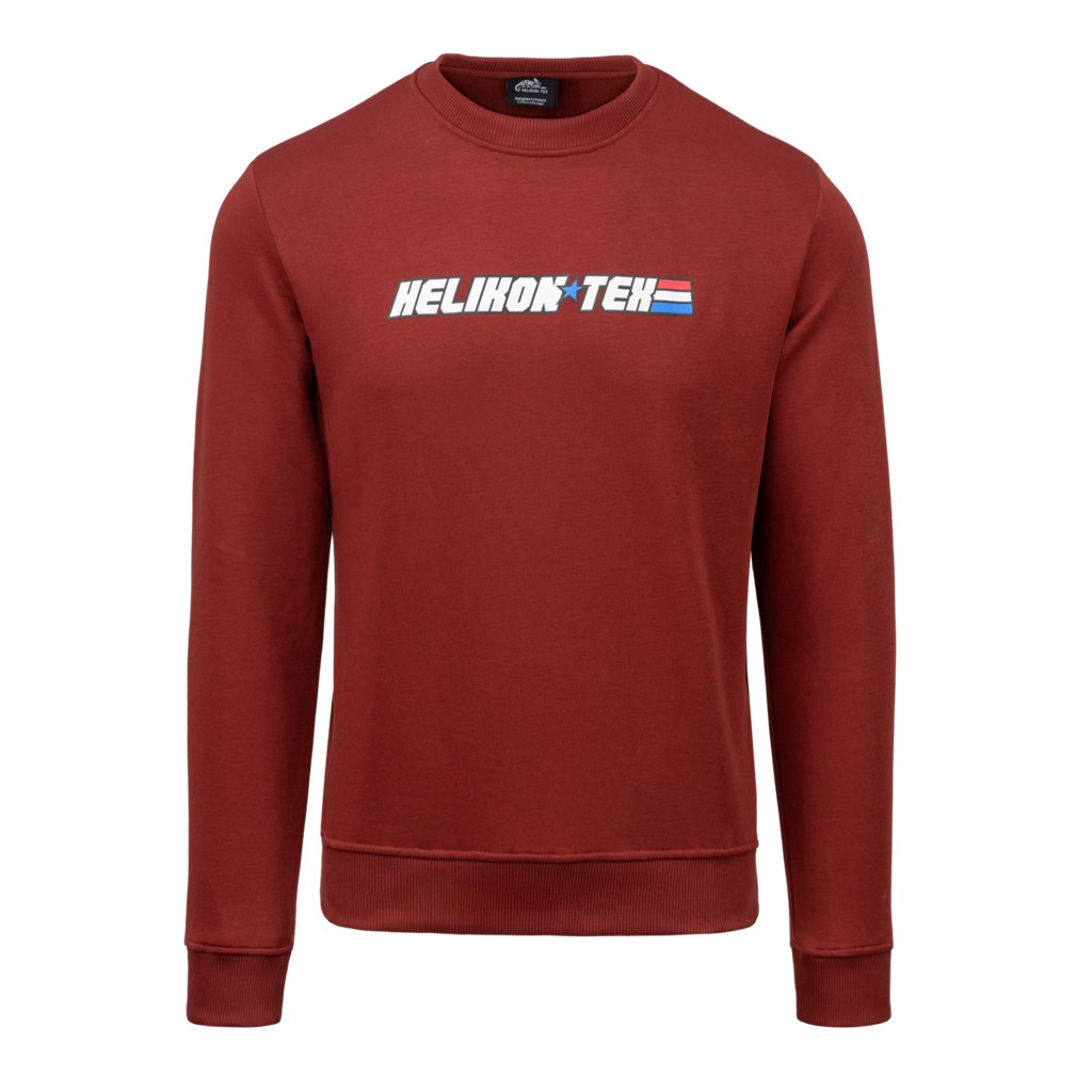 Sweatshirt (HTX Joe) - Rusty Red — Helikon-Tex
