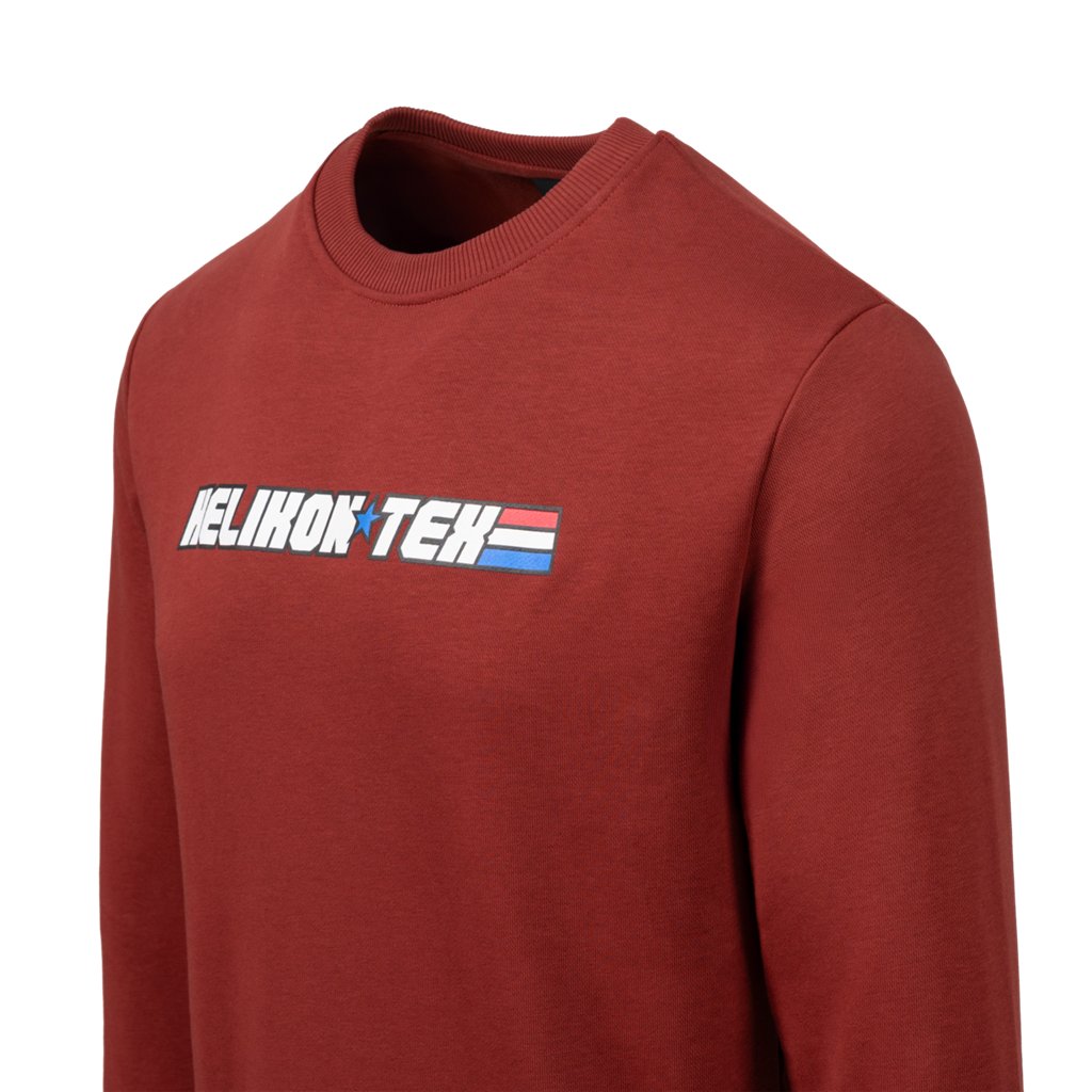 Sweatshirt (HTX Joe) - Rusty Red — Helikon-Tex