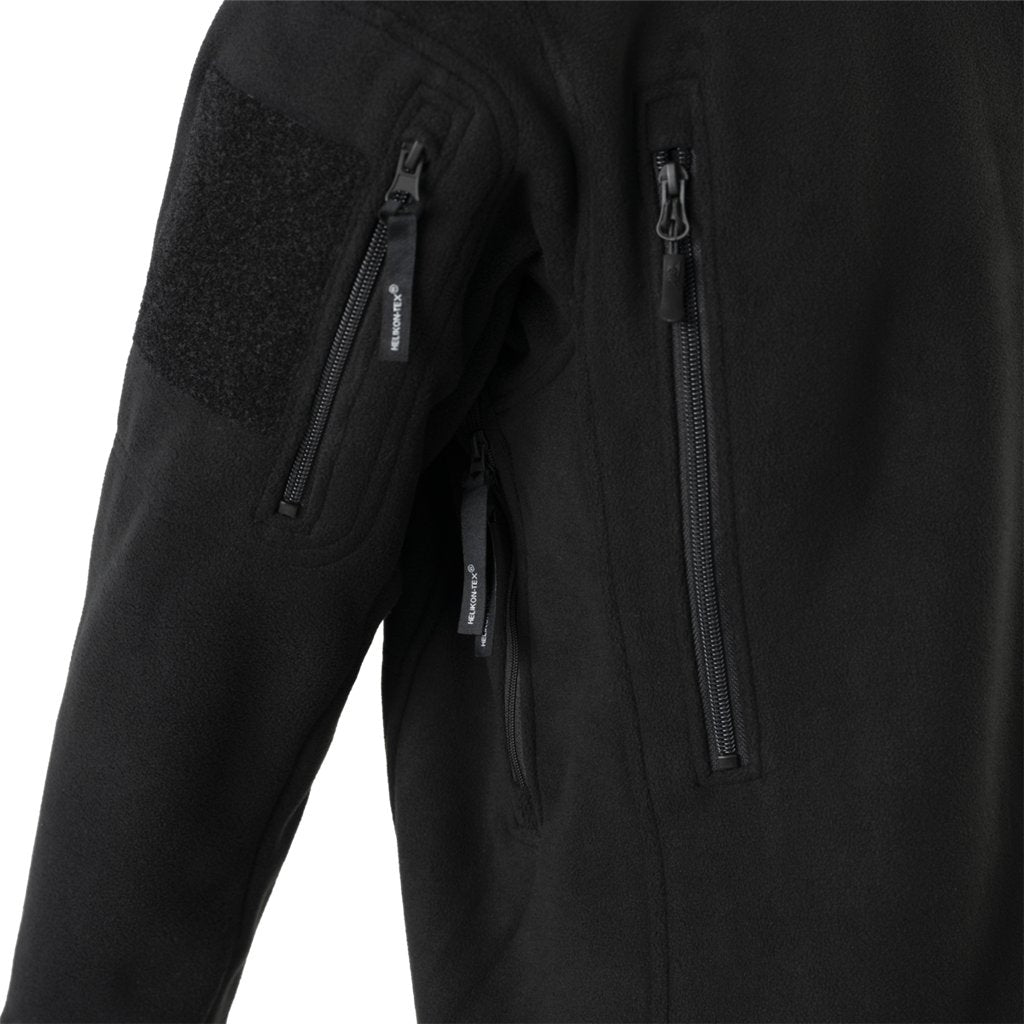 LIBERTY Jacket - Double Fleece - Black — Helikon-Tex