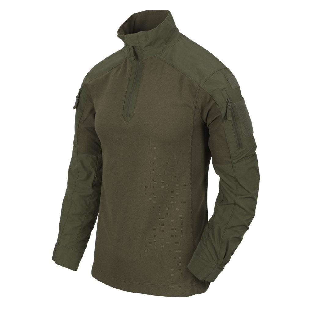MCDU Combat Shirt® - NyCo Ripstop - Olive Green — Helikon-Tex