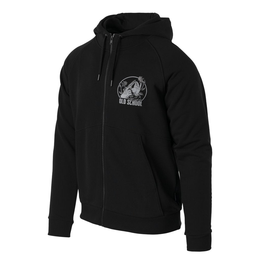 Old School Hoodie - Fullzip - Black — Helikon-Tex