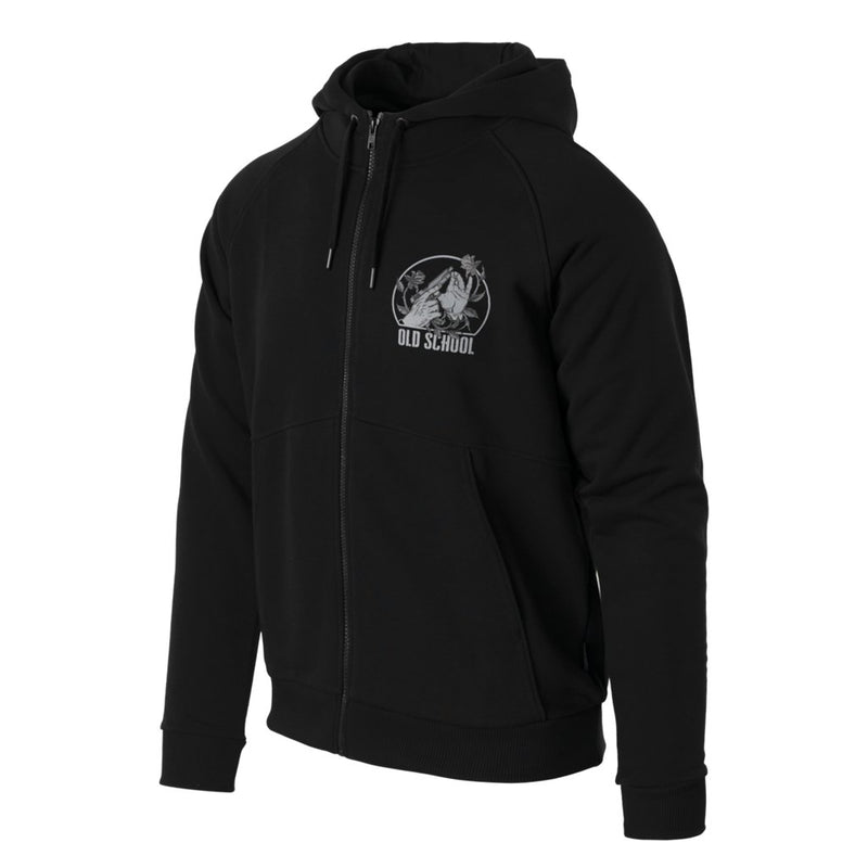 Old School Hoodie - Fullzip - Black
