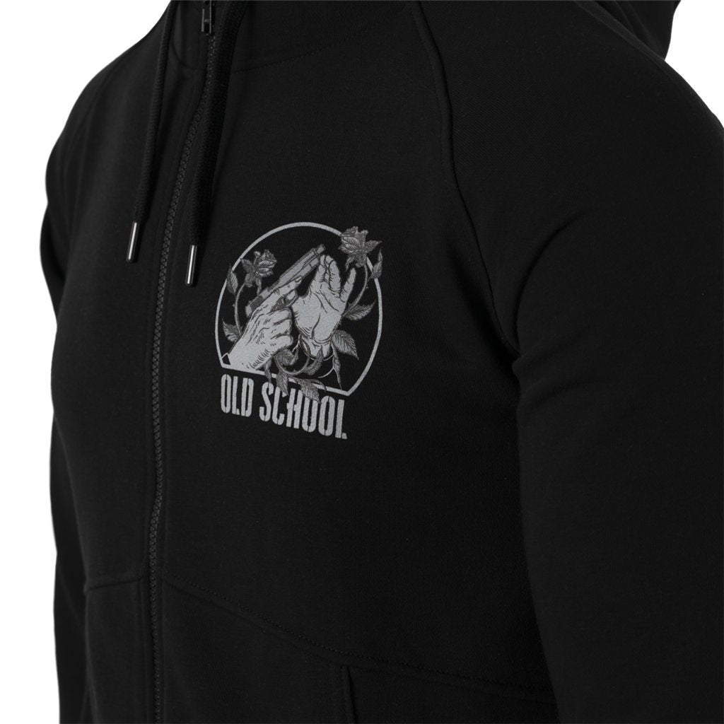 Old School Hoodie - Fullzip - Black — Helikon-Tex