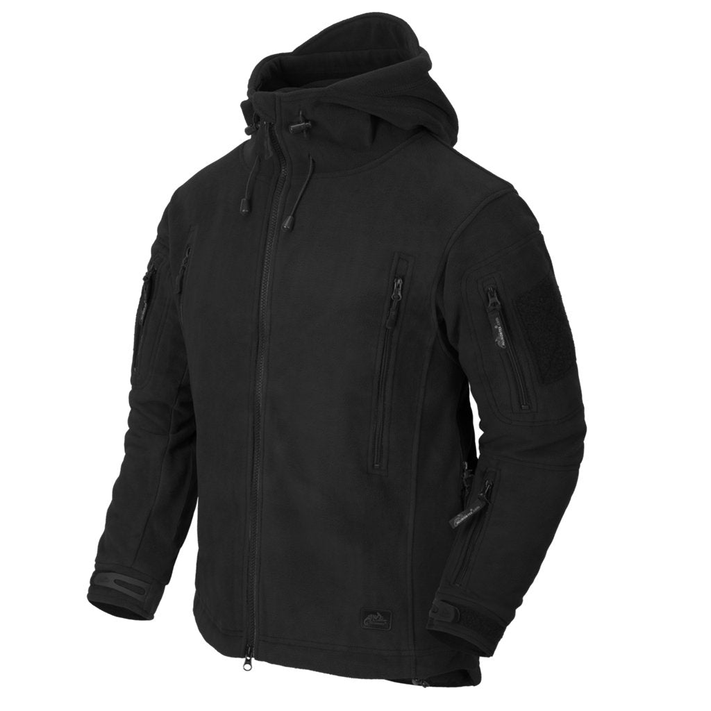 PATRIOT Jacket - Double Fleece - Black — Helikon-Tex