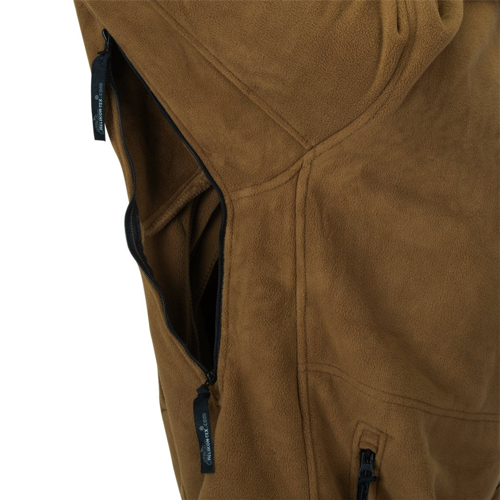 PATRIOT Jacket - Double Fleece - Olive Green — Helikon-Tex