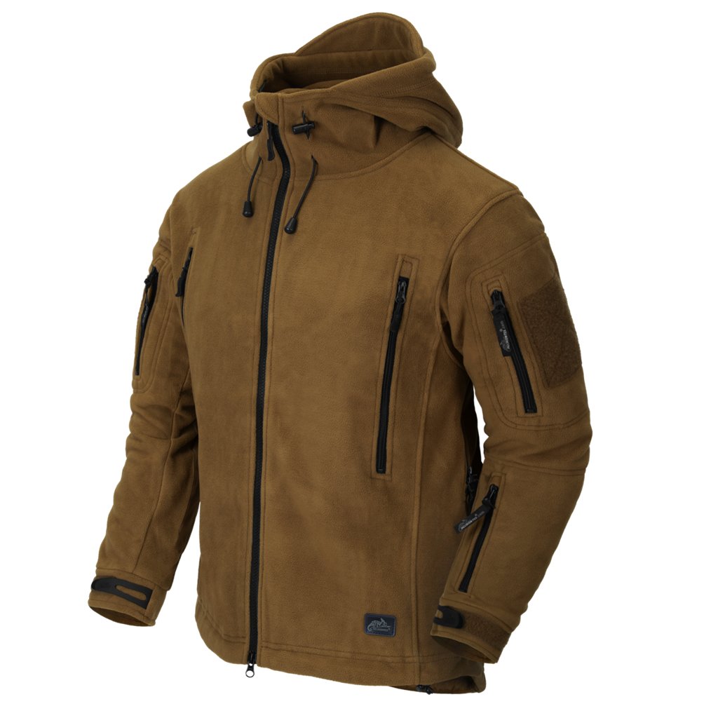 PATRIOT Jacket - Double Fleece - Coyote — Helikon-Tex