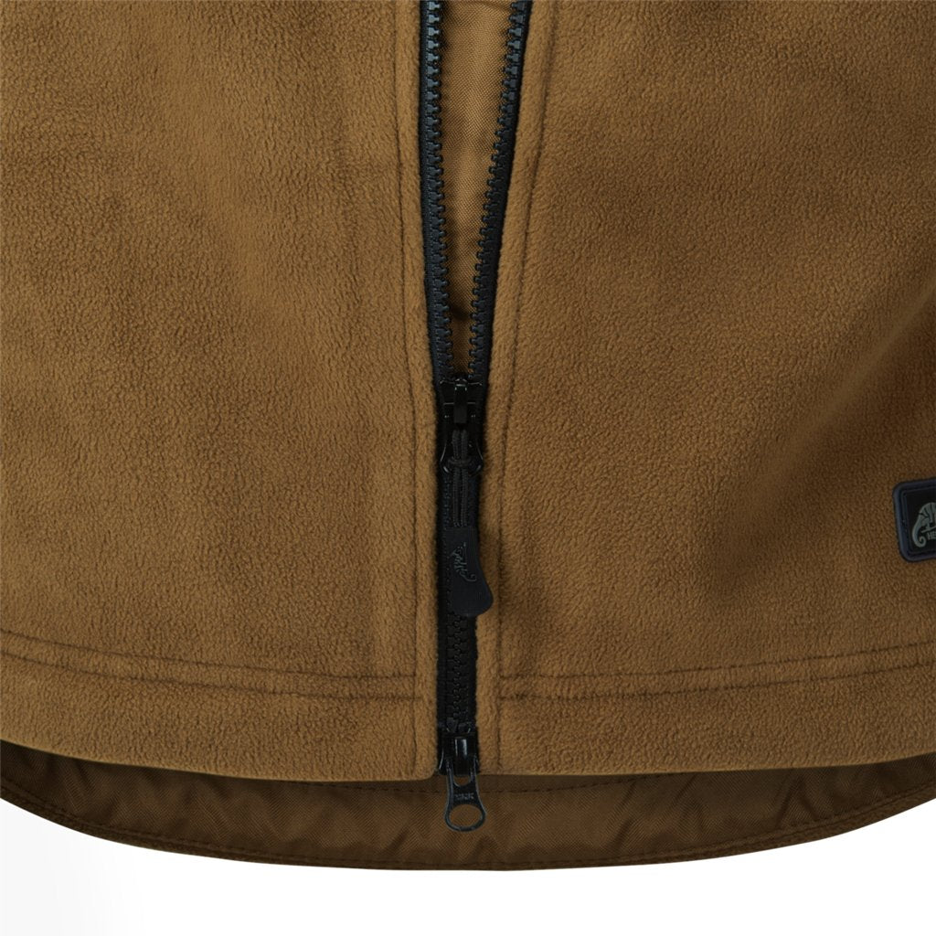 PATRIOT Jacket - Double Fleece - Coyote — Helikon-Tex