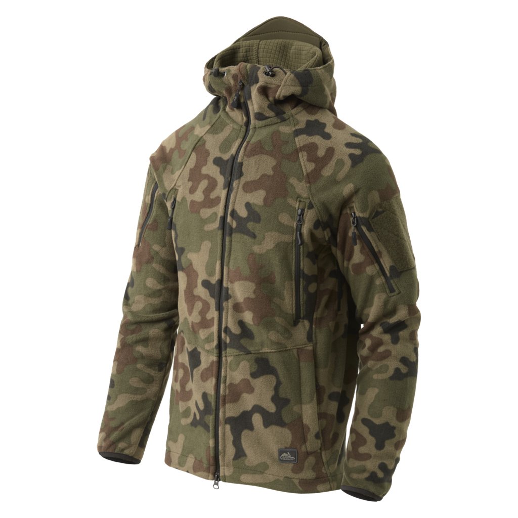 Patriot Jacket Mk 2 - Hybrid Fleece - PL Woodland — Helikon-Tex