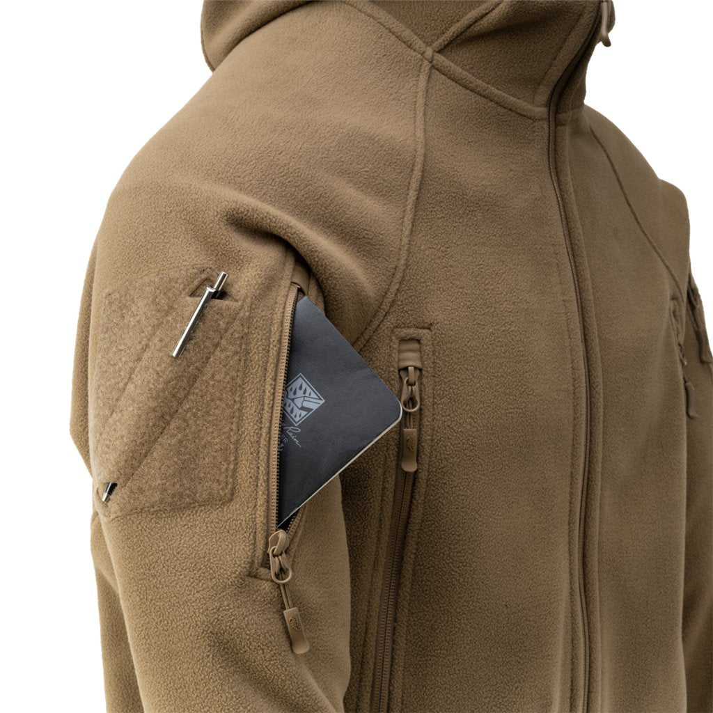 Patriot Jacket Mk 2 - Hybrid Fleece - PL Woodland — Helikon-Tex