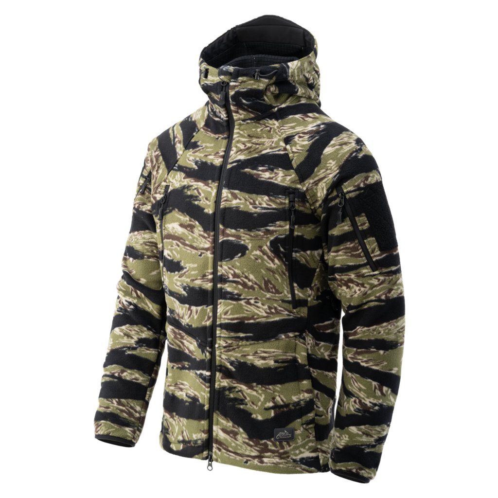 Patriot Jacket Mk 2 - Hybrid Fleece - Tiger Stripe — Helikon-Tex