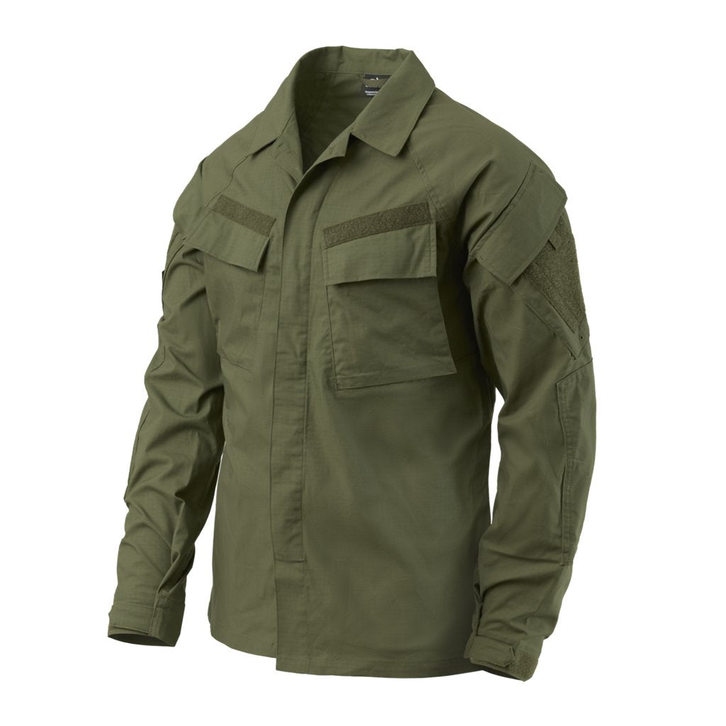 Raid Shirt - PolyCotton Stretch Ripstop - Olive Green — Helikon-Tex
