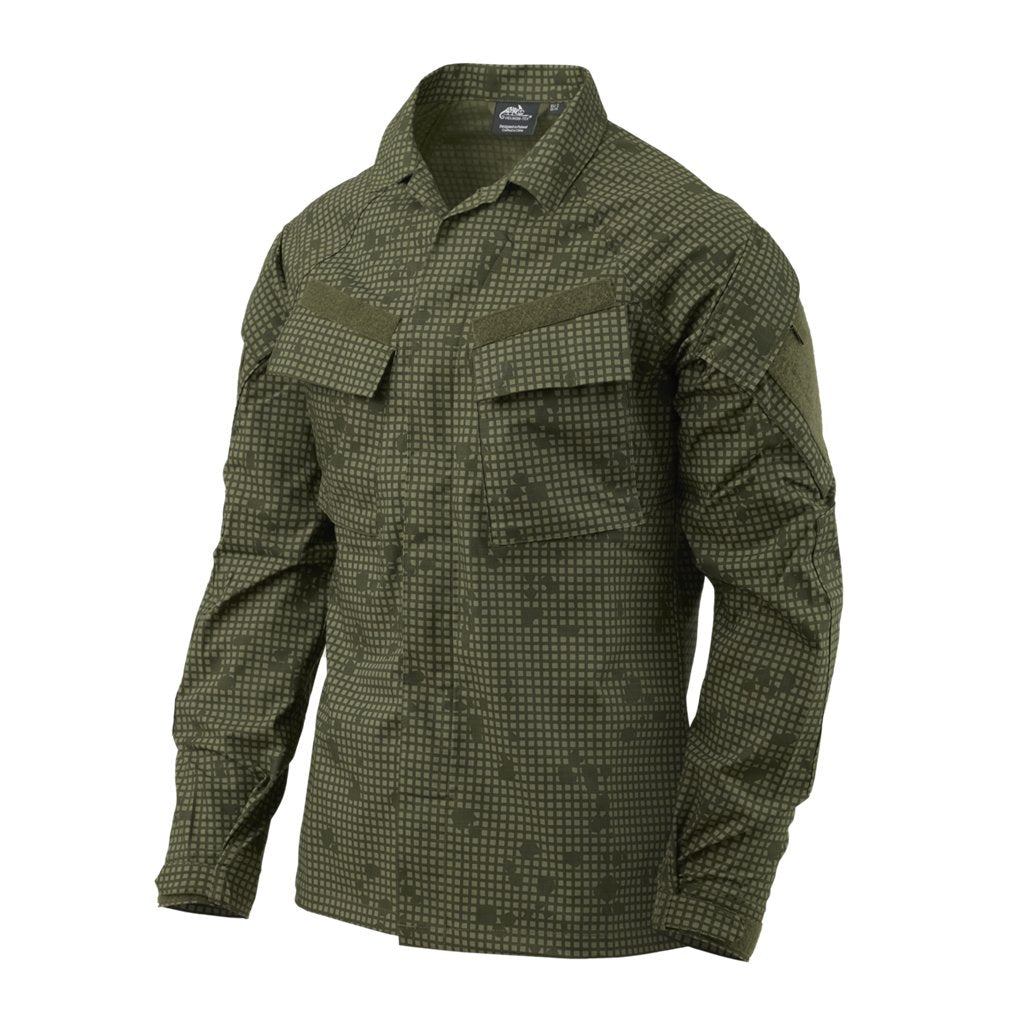 Raid Shirt - PolyCotton Stretch Ripstop - Desert Night Camo — Helikon-Tex