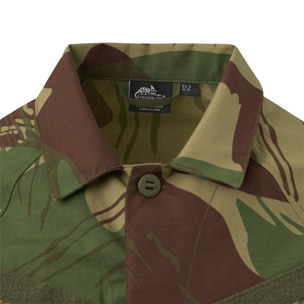 Raid Shirt - PolyCotton Stretch Ripstop - Tiger Stripe — Helikon-Tex