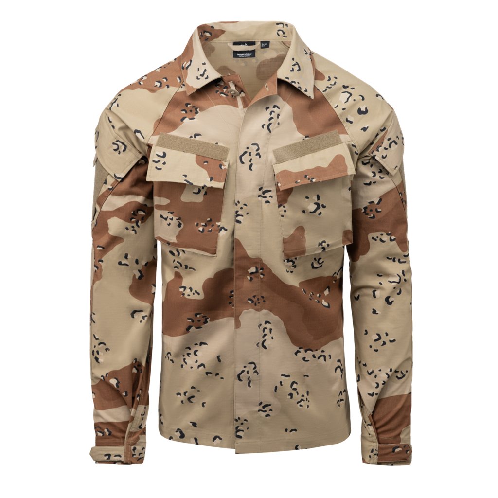 Raid Shirt - PolyCotton Stretch Ripstop - 6 Color Desert — Helikon-Tex
