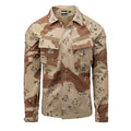 Raid Shirt - PolyCotton Stretch Ripstop - 6 Color Desert — Helikon-Tex