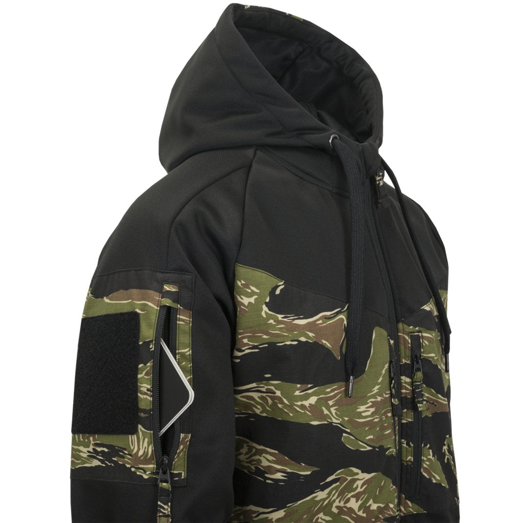 ROGUE Hoodie (FullZip) - Black / Desert Night Camo — Helikon-Tex