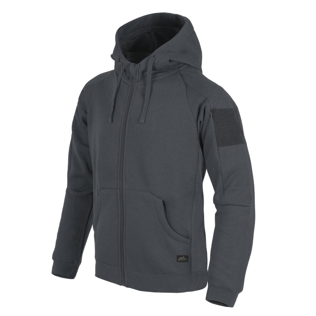 Urban Tactical Hoodie Lite (FullZip)® - Grey — Helikon-Tex