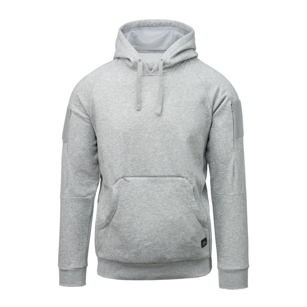 Urban Hoodie Lite - Kangaroo - Light Grey Melange — Helikon-Tex