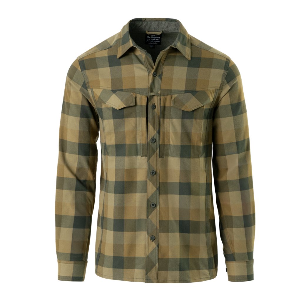 Defender Mk2 Shirt - Bayou Moss Checkered — Helikon-Tex